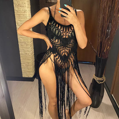 Plážové šaty s odhalenými rameny