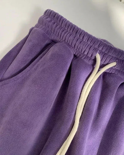 Pohodlné dlouhé manšestrové kalhoty s izolací