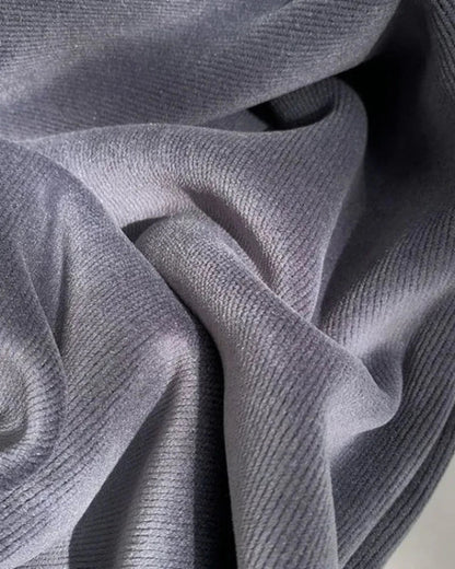 Pohodlné dlouhé manšestrové kalhoty s izolací