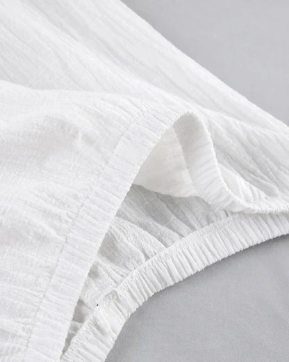 Dlouhý mušelínový domácí prádlo