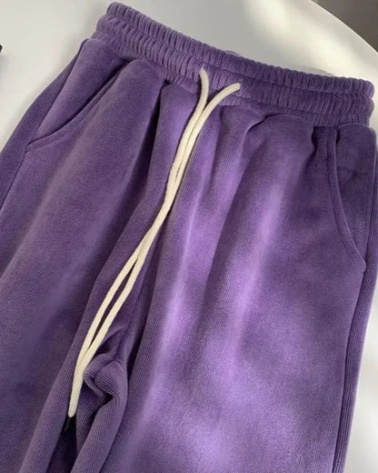 Pohodlné dlouhé manšestrové kalhoty s izolací