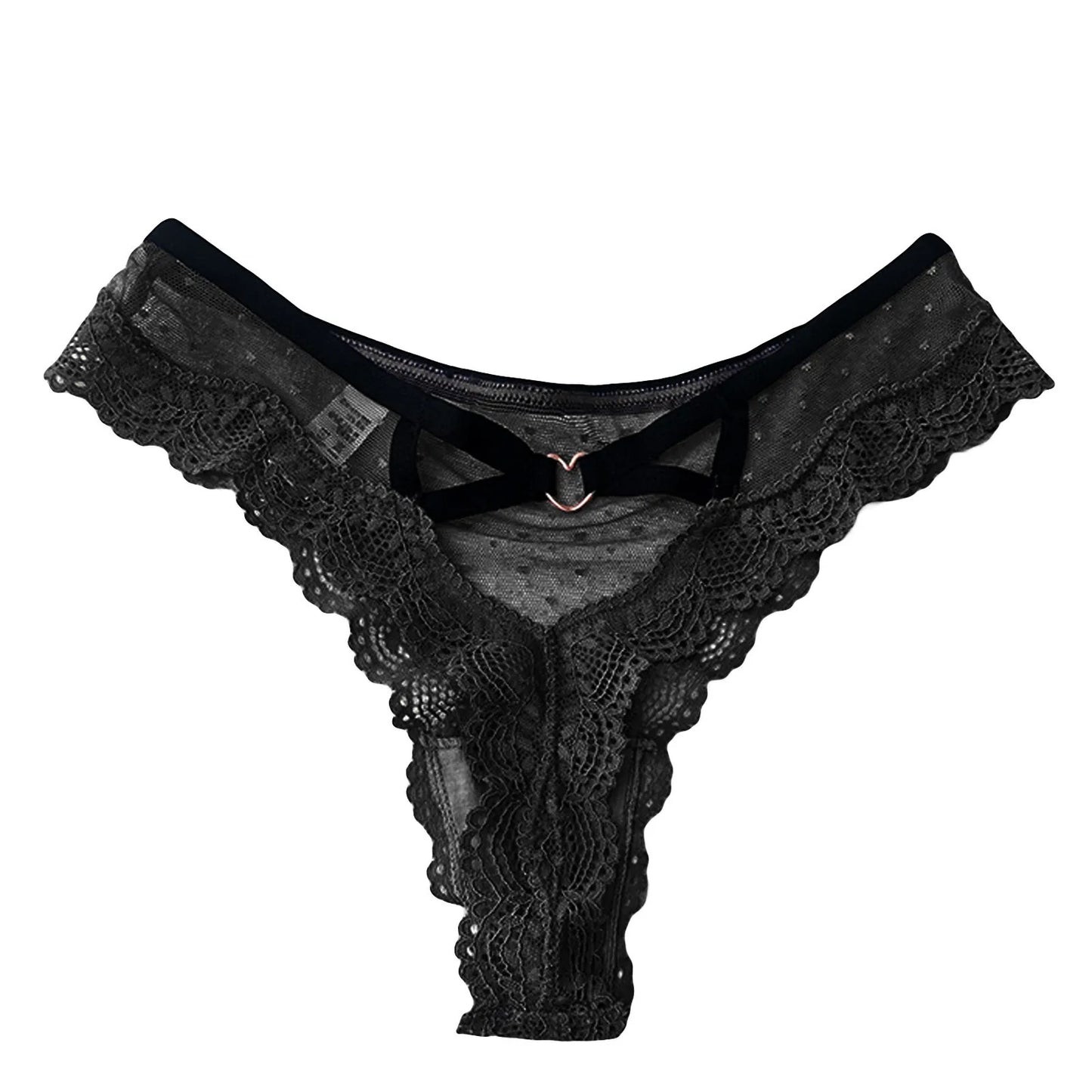 Kalhotky s kovovým srdíčkem