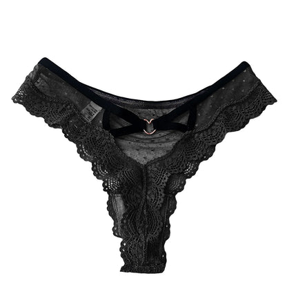 Kalhotky s kovovým srdíčkem