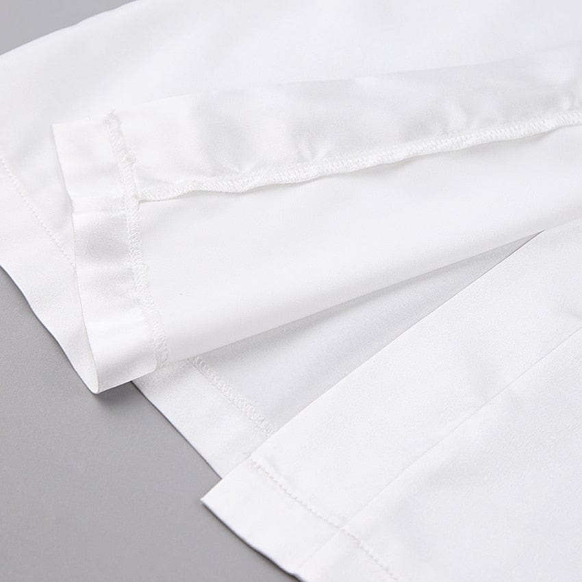 Saténový župan s páskem v ceně