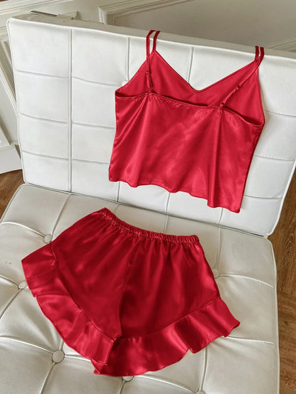 Pyžamový set s nastavitelnými ramínky