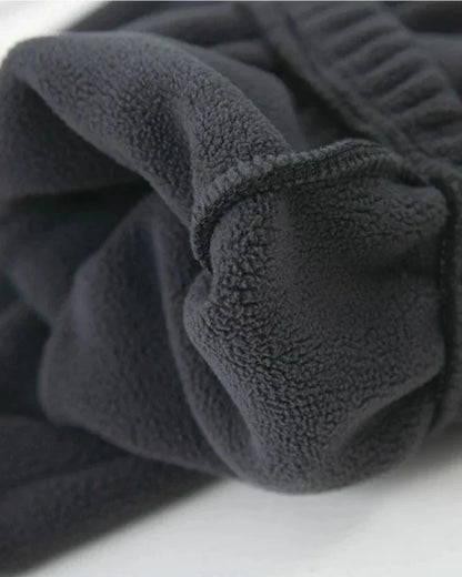 Volné, pohodlné fleecové kalhoty