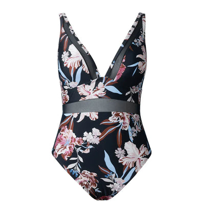 Jednodílné plavky s nastavitelnými ramínky