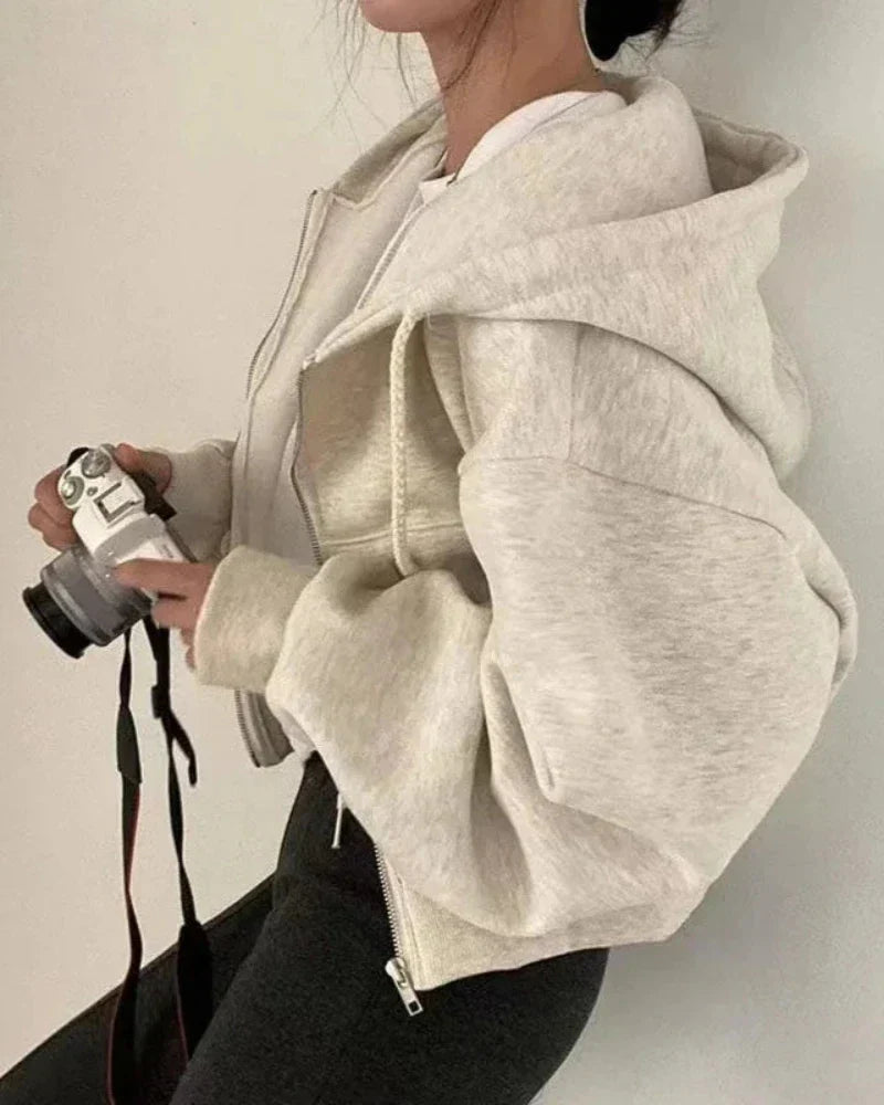 Nadměrná mikina na zip