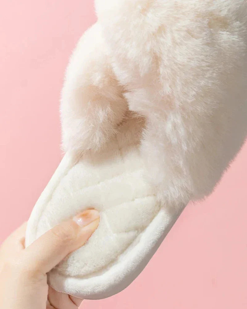 Pohodlné nadýchané žabky