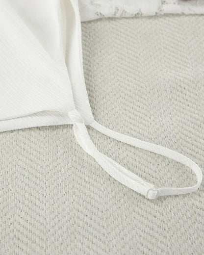 Dlouhá volná noční košilka s ramínky