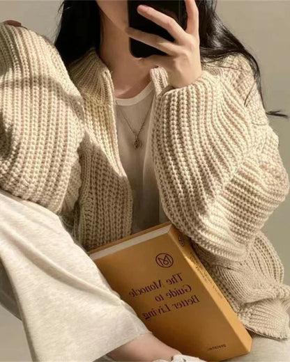 Nadměrný svetr na zip