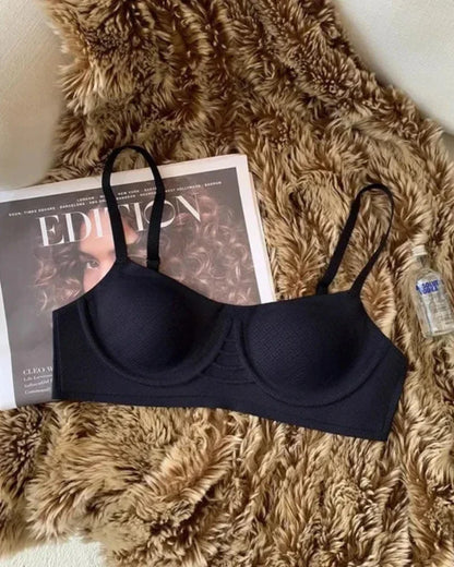 Pohodlná bezešvá balkonová podprsenka