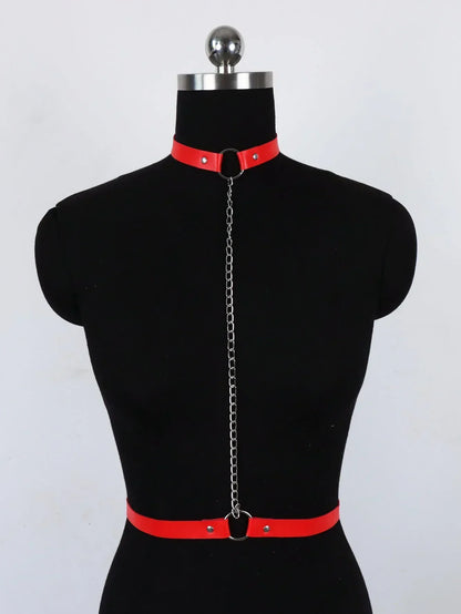 Popruh na prsa s nastavitelným chokerem