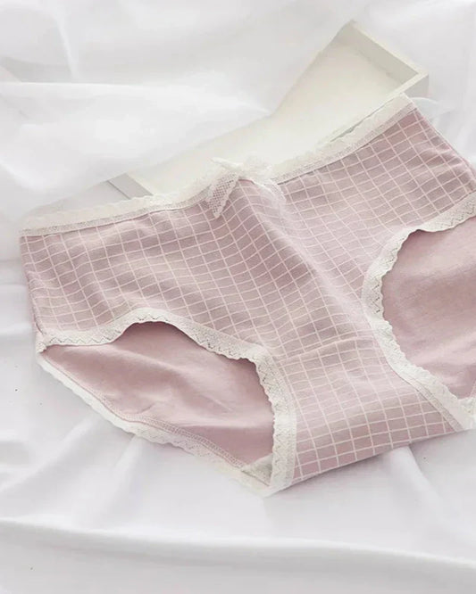 Klasické kostkované kalhotky