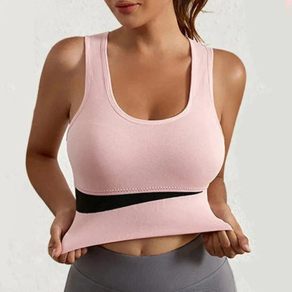 Bezešvá sportovní podprsenka