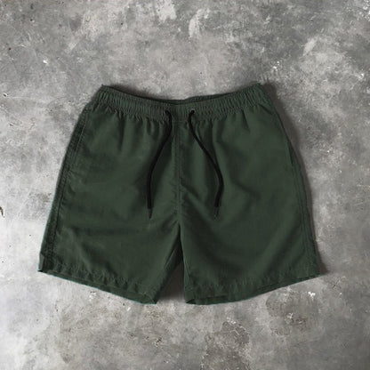 Pánské jednobarevné plavecké kraťasy