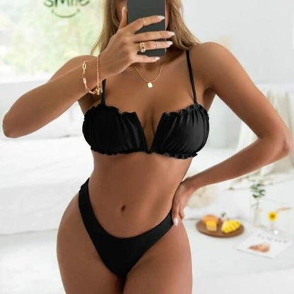 Dvoudílné push-up bikiny