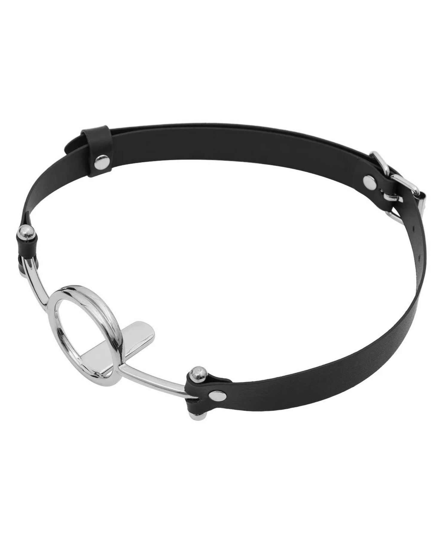 Roubík s nastavitelným popruhem a kovovým kroužkem