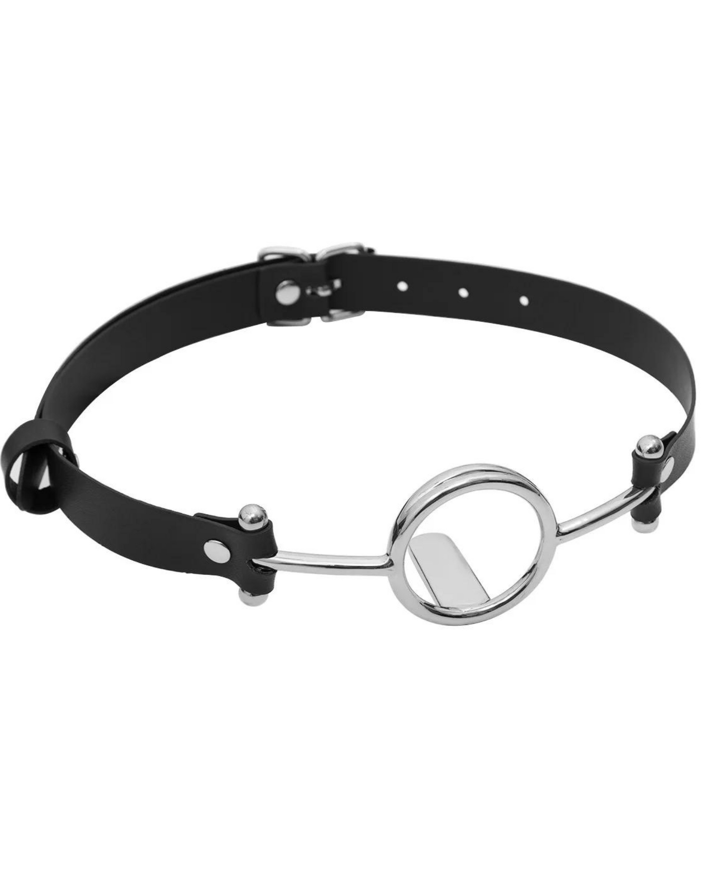 Roubík s nastavitelným popruhem a kovovým kroužkem