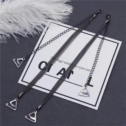 Dekorativní řetízková ramínka podprsenky