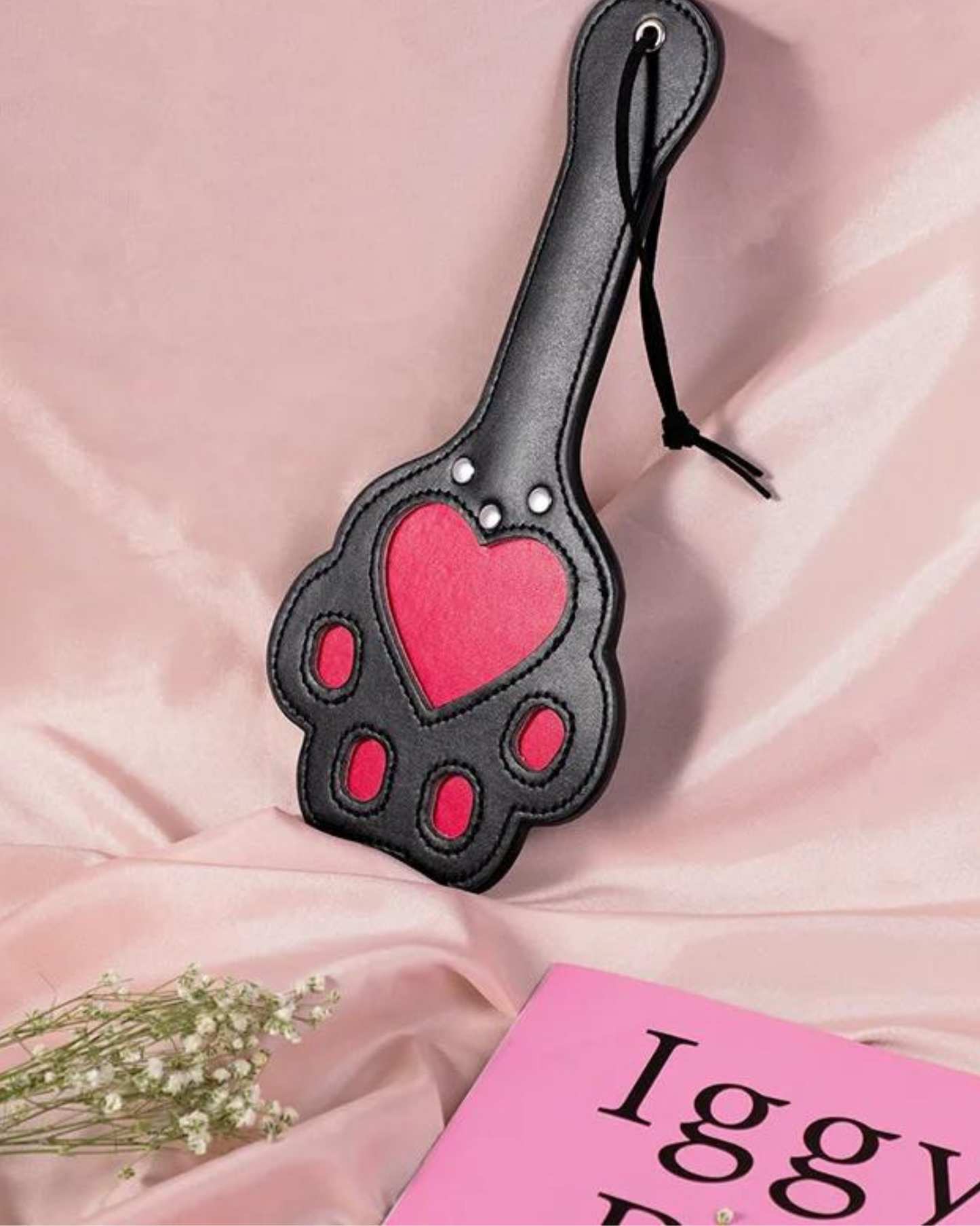 Plovák s nastavitelnou rukojetí a motivem tlapky