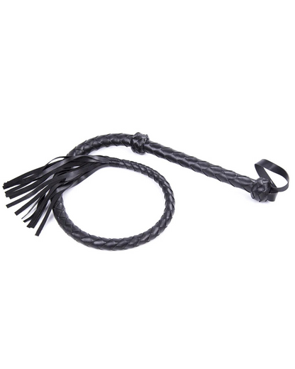 Bič s třásněmi a ergonomickou rukojetí