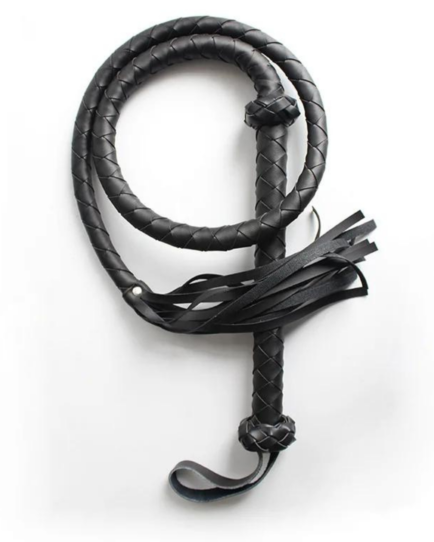 Bič s třásněmi a ergonomickou rukojetí