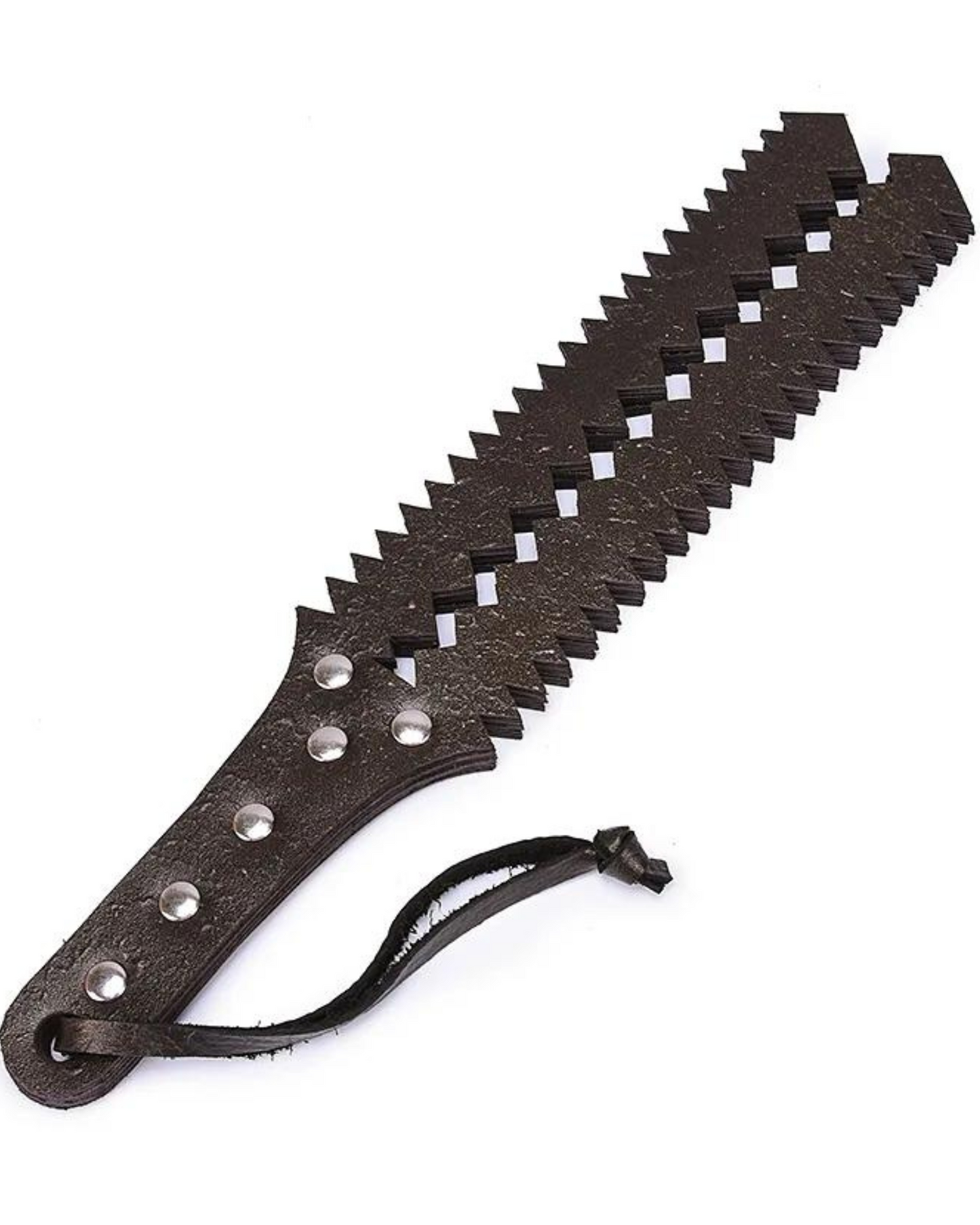 Bič s vroubkovanými popruhy