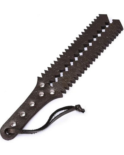 Bič s vroubkovanými popruhy