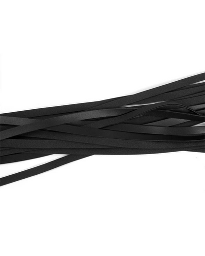 Elegantní bič s krystaly a koženými třásněmi