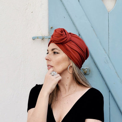 Šátek na hlavu turbanu