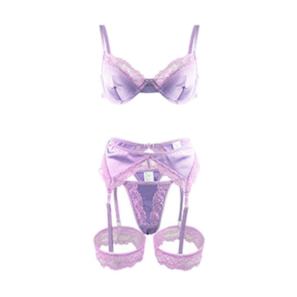 3dílná krajková spodní souprava