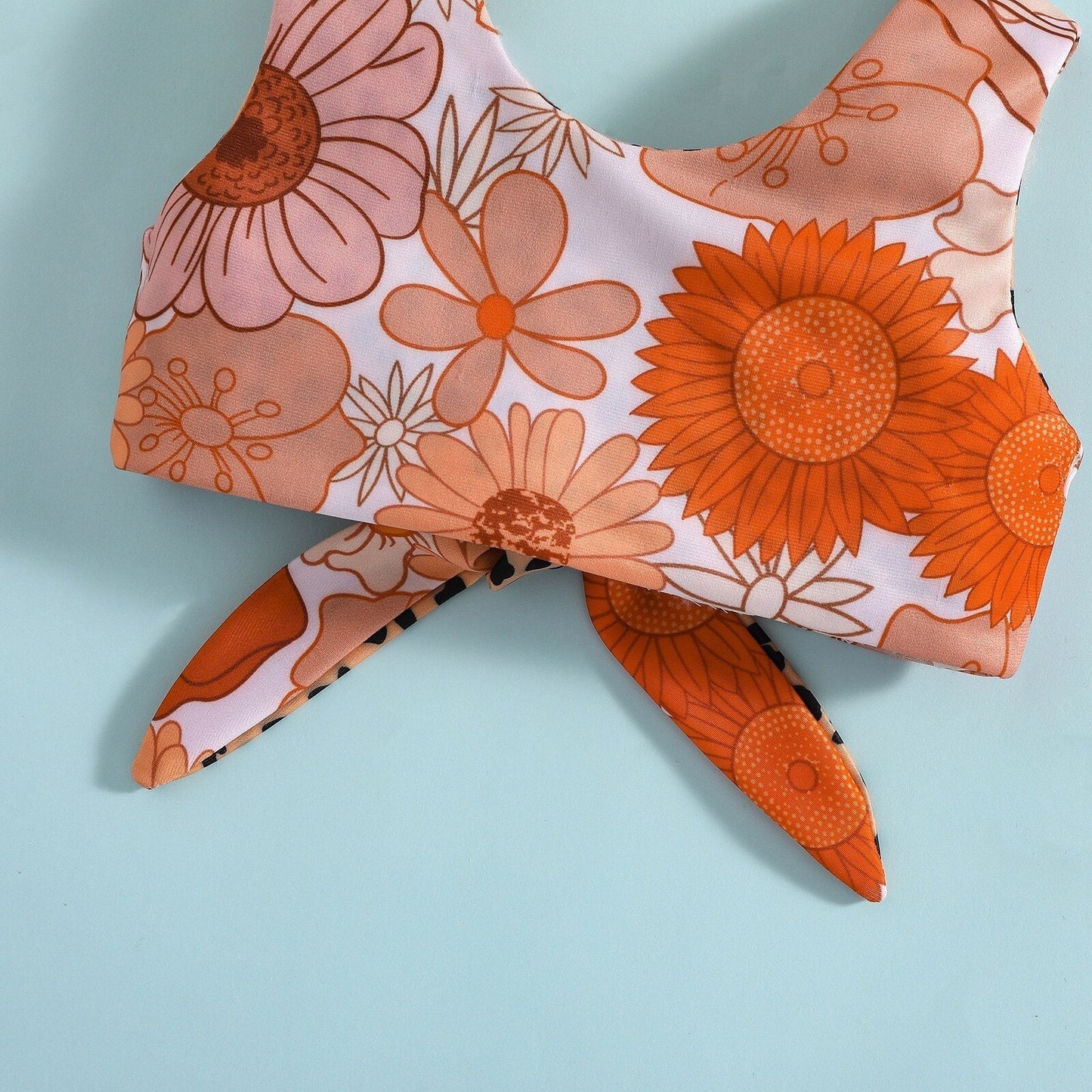 Dvoudílné, oboustranné plavky pro dívky