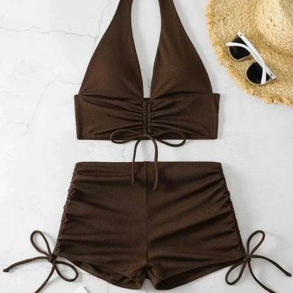 Dvoudílné bikiny s volánkem