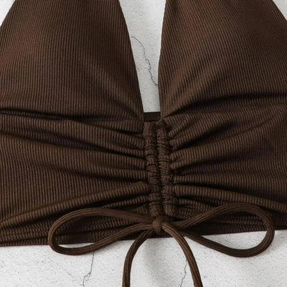 Dvoudílné bikiny s volánkem