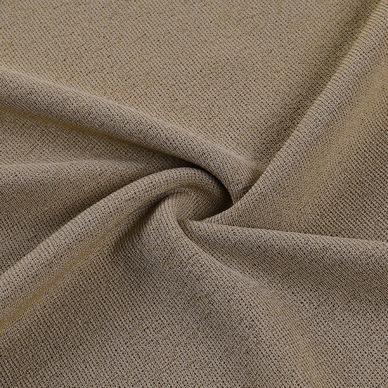 Pletené letní maxi šaty s výřezy