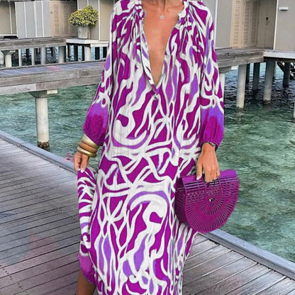 Barevný přehoz na dlouhou pláž