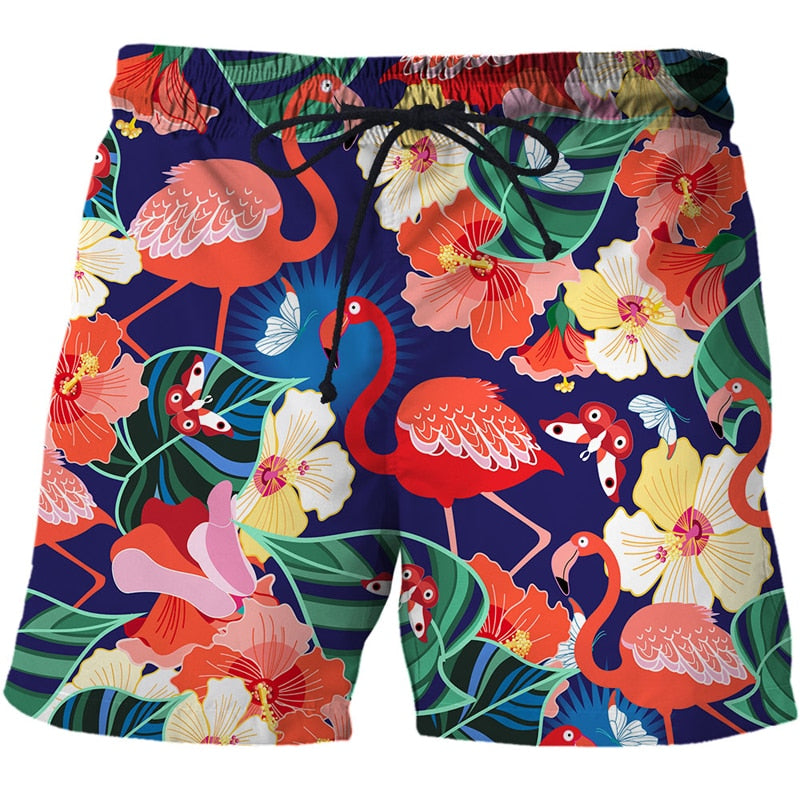 Barevné pánské plavecké kraťasy