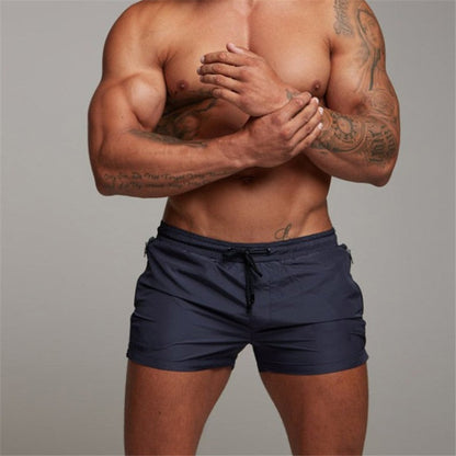 Pánské plavecké kraťasy s kapsami