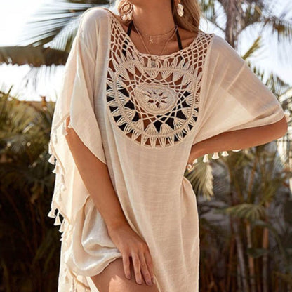 Klasický boho plážový přehoz