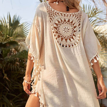 Klasický boho plážový přehoz