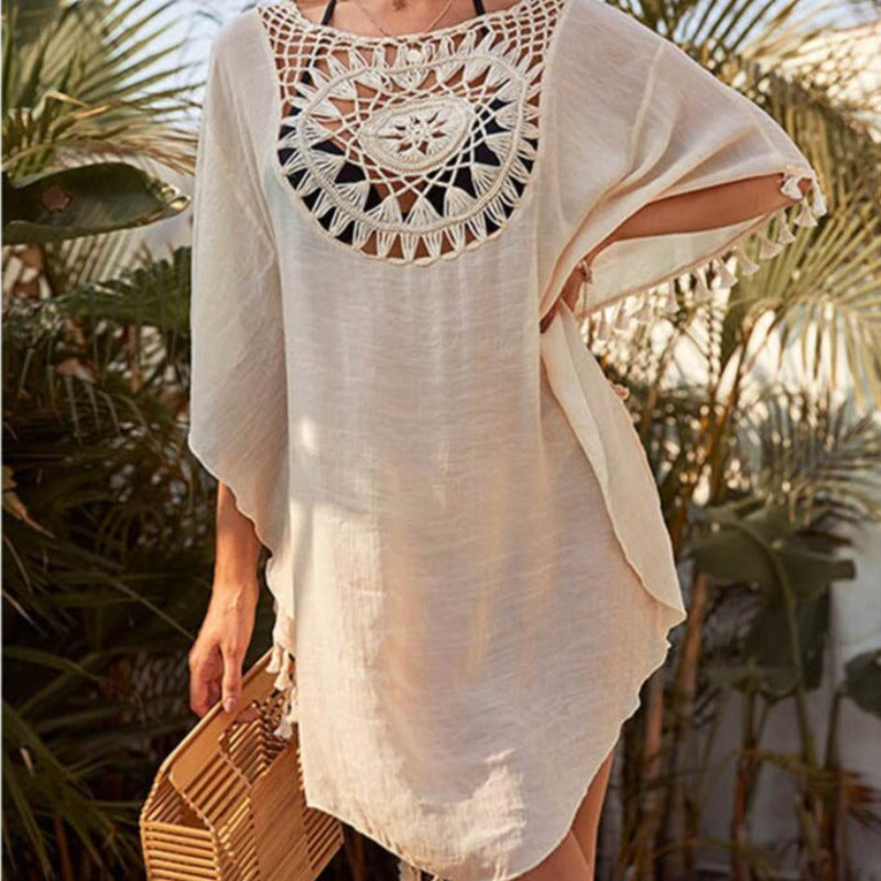 Klasický boho plážový přehoz