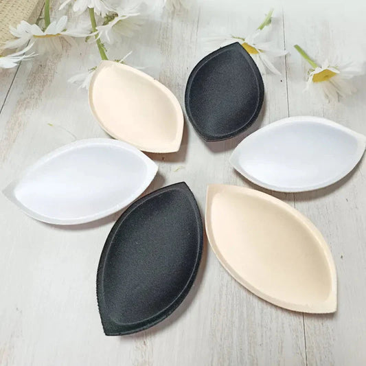 Klasické kapkovité látkové vložky do podprsenky