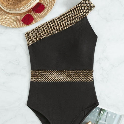 Klasické jednodílné asymetrické plavky