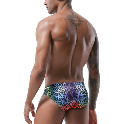 Barevné pánské plavky s úvazy