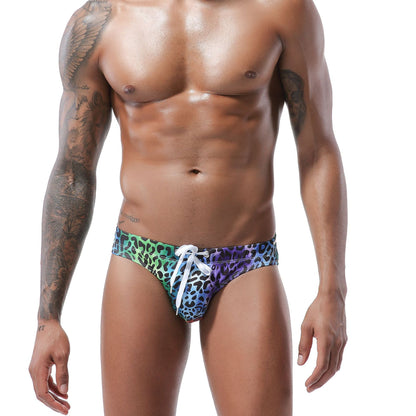 Barevné pánské plavky s úvazy