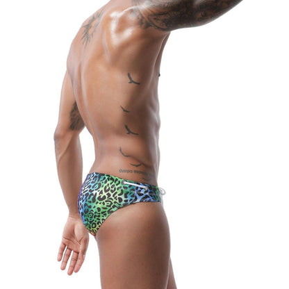 Barevné pánské plavky s úvazy