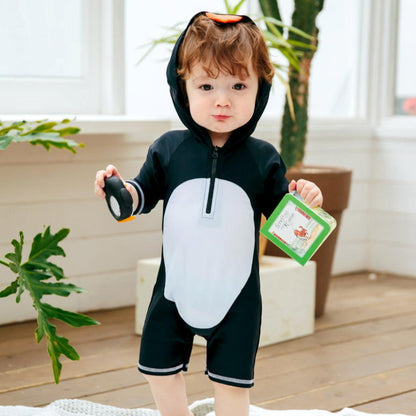 Chlapecké plavky s tučňákem