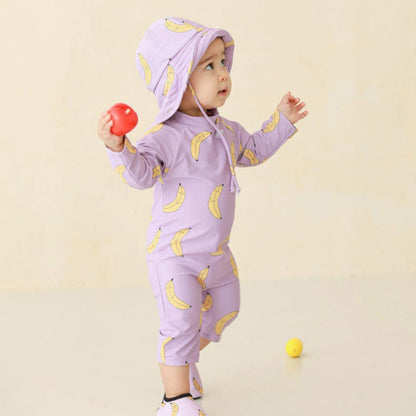 Plavky s čepicí pro dívky