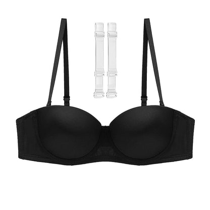 Podprsenka s průhlednými ramínky
